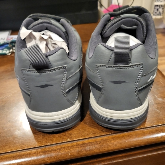 Avia Mens Avi Union II Strap Grey Safety Shoes Men’s Size 10.5X Wide - Picture 5 of 8